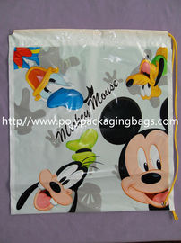 उपहार पैकेजिंग के लिए OEM ODM मुद्रित प्लास्टिक Drawstring बैग बैग