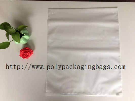 Resealable 0.08mm CPE Frosted Ziplock Packaging