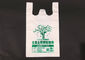 Compostable Cornstarch Single Layer Laminated Biodegradable T Shirt Bags