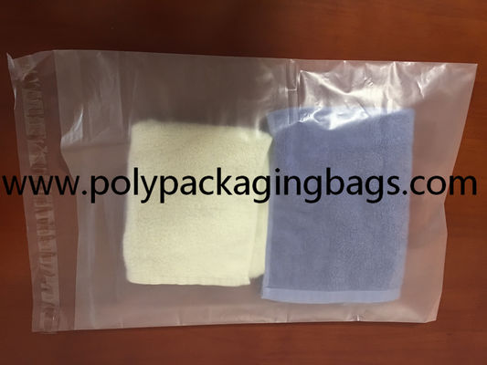 कपड़े की पैकेजिंग के लिए 0.04 मिमी अवशिष्ट स्व चिपकने वाला प्लास्टिक बैग