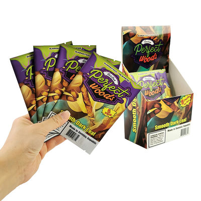 कस्टम लोगो हीट सील पन्नी Mylar बैग आर्द्रता तंबाकू पैकेजिंग ज़िप प्लास्टिक Humidor सिगार ज़िपलॉक बैग सिगार नमी बैग