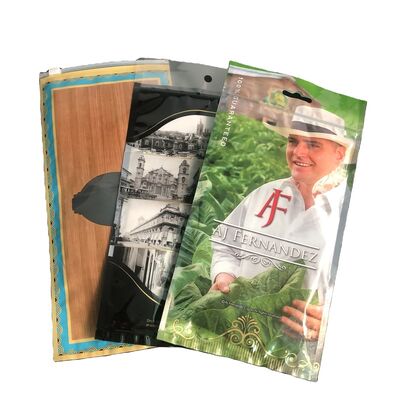 MOPP VMPET पीई सिगार पैकेजिंग बैग पैक किए गए सिगार में सुरक्षा और उपभोक्ता विश्वास को बढ़ाने के लिए स्पष्ट विशेषताएं