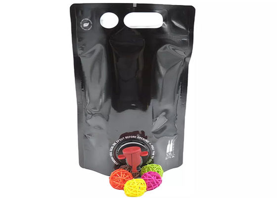 रेड वाइन / तेल / पेय के लिए स्पिगोट के साथ बॉक्स में 1 एल 2 एल 50 एल 220 एल एसेप्टिक बिब बैग