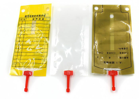 100ML कस्टम सुअर वीर्य संग्रह बैग OPP डिज़ाइन 0.04mm-0.22mm