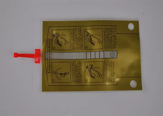 OPP डिस्पोजेबल सुअर वीर्य बैग 100ML, पारदर्शी गर्भाधान पीई वीर्य बैग
