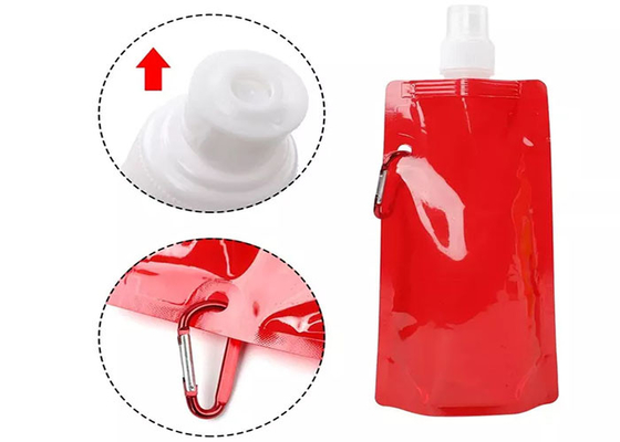 500ml 800ml 1000ml प्लास्टिक वॉटर जूस लिक्विड स्क्वीज़ स्टैंड अप पाउच BPA फ्री