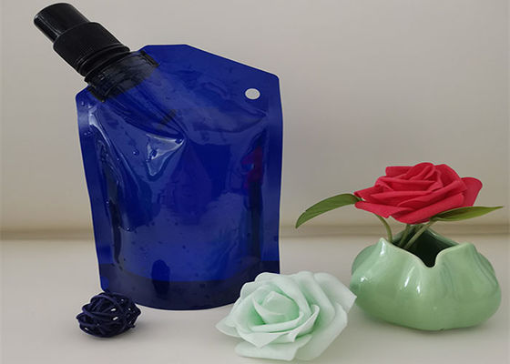 स्वनिर्धारित पारभासी पेय रस ठग स्टैंड अप पाउच मैट हैंग होल के साथ