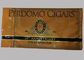 कस्टम फ्लिप कवर तंबाकू सिगार जिपलॉक बैग, जिप के साथ सिगार पैकिंग बैग