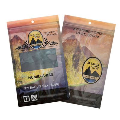 कस्टम सिगार ह्यूमिडोर पैकेजिंग बैग डेस्कटॉप ह्यूमिडिफायर स्टोरेज बैग सिगार के लिए