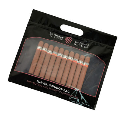 अनुकूलन मुद्रण आर्द्रता सिगार बैग ज़िपर सिगार Humidor पैकेजिंग यात्रा आर्द्रता Humidifier बैग