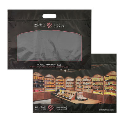 अनुकूलन मुद्रण आर्द्रता सिगार बैग ज़िपर सिगार Humidor पैकेजिंग यात्रा आर्द्रता Humidifier बैग
