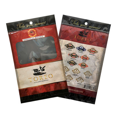 कस्टम सिगार रैप्स पैकेजिंग बैग धूम्रपान पत्ता बैग रोलिंग तंबाकू पैकेजिंग पाउच तंबाकू सिगार माइलर बैग