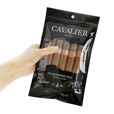 पोर्टेबल सिगार मॉइस्चराइजिंग बैग थोक सिगार प्लास्टिक बैग नई आगमन सिगार मॉइस्चराइजिंग बैग