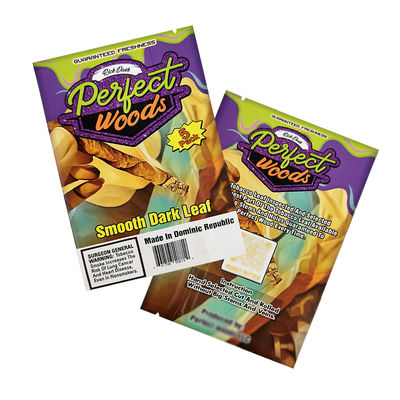 कस्टम लोगो हीट सील पन्नी Mylar बैग आर्द्रता तंबाकू पैकेजिंग ज़िप प्लास्टिक Humidor सिगार ज़िपलॉक बैग सिगार नमी बैग