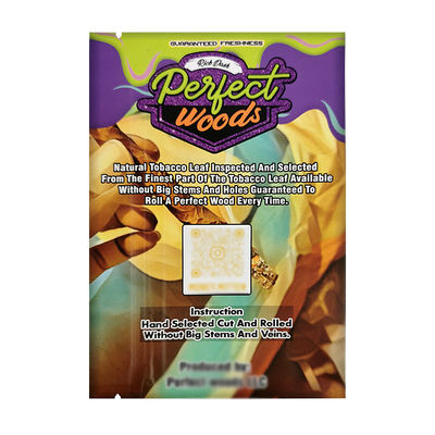 कस्टम लोगो हीट सील पन्नी Mylar बैग आर्द्रता तंबाकू पैकेजिंग ज़िप प्लास्टिक Humidor सिगार ज़िपलॉक बैग सिगार नमी बैग