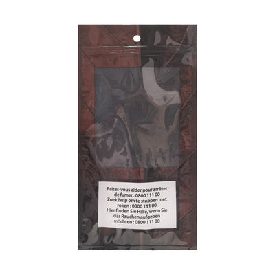 Custom Logo Cigar Humidified Bag with Built-in Moisture Pack Humidity Tobacco Cigar Bags Ziplock