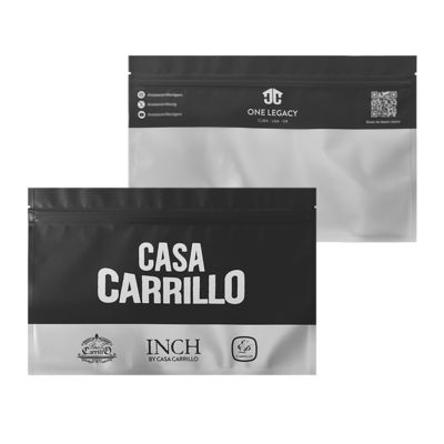 Custom Printed Plastic Cigar Zip Lock Packaging Bag With Zipper Tobacco Cigar Mylar Bag