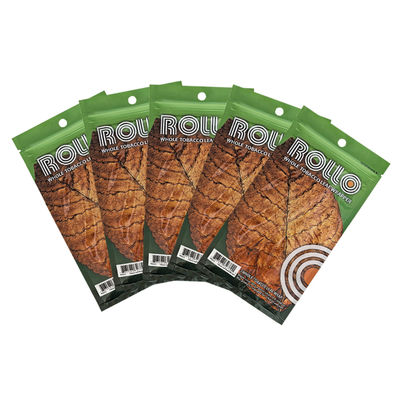 कस्टम मुद्रण प्लास्टिक हाथ रोलिंग धूम्रपान सामान तंबाकू Ziplock सिगार बैग मॉइस्चराइजिंग पैकेजिंग बैग