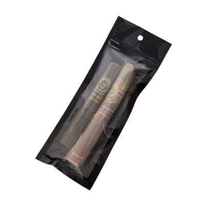 कस्टम मायलर ज़िप लॉक रीसीलेबल सिगार बैग प्लास्टिक हैंड रोलिंग धूम्रपान एक्सेसरीज़ पैकेजिंग पाउच मॉइस्चराइजिंग भोजन के लिए