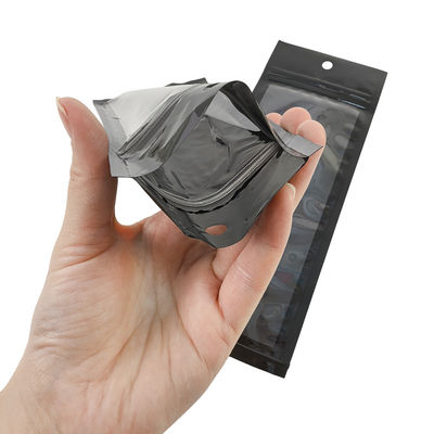 कस्टम मायलर ज़िप लॉक रीसीलेबल सिगार बैग प्लास्टिक हैंड रोलिंग धूम्रपान एक्सेसरीज़ पैकेजिंग पाउच मॉइस्चराइजिंग भोजन के लिए