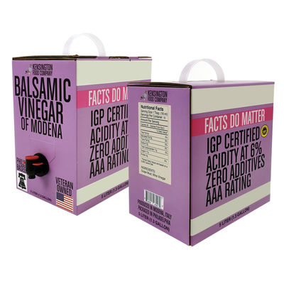 कस्टम एल्यूमिनियम ट्रांसपेरेंट बिब बैग 5L जूस पैकेजिंग ड्रिंक पाउच वाइन बैग इन बॉक्स