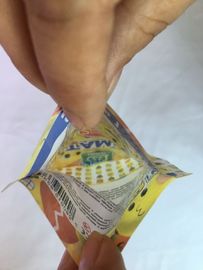 गेम कार्ड रीसेलेबल जिपलॉक बैग के लिए रंगीन कस्टम ओपीपी टॉप जिपर पाउच स्लीव्स