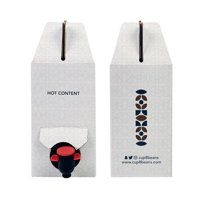 बहुमुखी पैकेजिंग के लिए स्पॉट और हैंडल के बिना बॉक्स में आसान डिस्पेंसर बैग