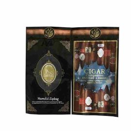 Resealable ज़िप मॉइस्चराइजिंग यात्रा सिगार Humidor बैग तंबाकू पैकेजिंग आर्द्रता बैग