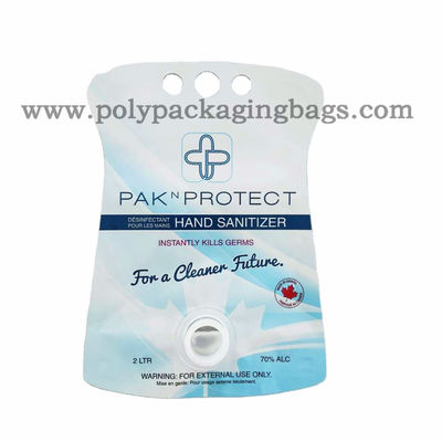 पीने की पैकेजिंग 150 माइक्रोन स्टैंड यूपी पाउच टोंटी / पानी की कल के साथ