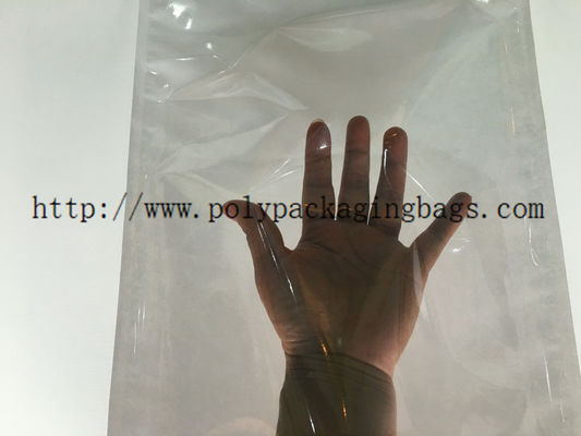 बड़ी क्षमता 30x40 सेमी ग्रेव्योर प्रिंटिंग थ्री साइड सील बैग क्लोदिंग पैकेजिंग बैग