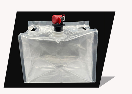 लिक्विड सोडा सिरप के लिए विटॉप टैप / स्पिगोट के साथ बॉक्स में कस्टम 22L 25L 50L बैग