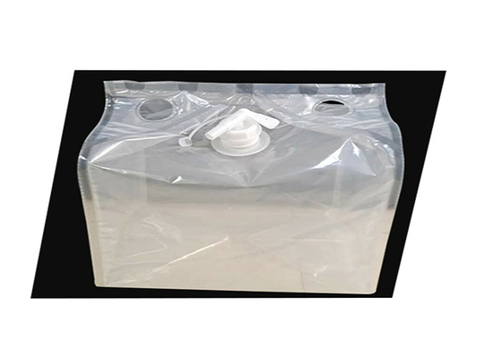 लिक्विड सोडा सिरप के लिए विटॉप टैप / स्पिगोट के साथ बॉक्स में कस्टम 22L 25L 50L बैग