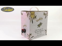 धातुकृत उच्च बाधा निर्जंतुकीकरण भरने एल्यूमीनियम पन्नी पुनः प्रयोज्य बैग वाल्व उन्नत बिब बीयर बॉक्स चिकित्सा