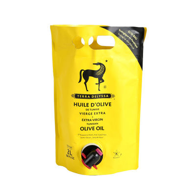 तरल पैकेजिंग स्टैंड अप स्पूट पाउच बैग निःशुल्क नमूने प्रदान के साथ