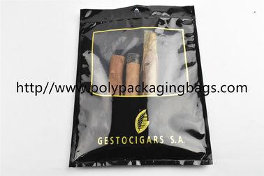 Resealable Ziplock पोर्टेबल सिगार Humidor बैग स्थिर 70% आर्द्रता आसान उपयोग करने के लिए