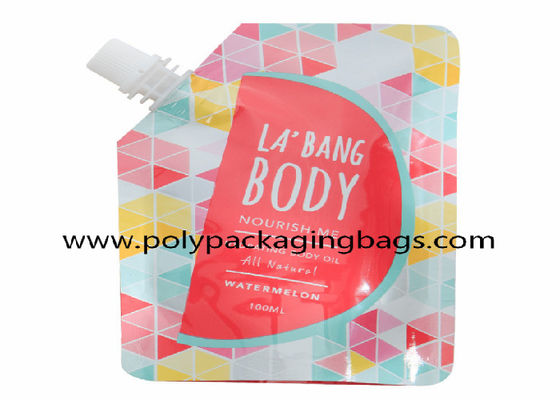 ग्रेव्योर प्रिंटिंग स्टैंड अप 500ML 1.5L डिटर्जेंट नोजल बैग तरल के लिए टोंटी बैग खड़े हो जाओ: