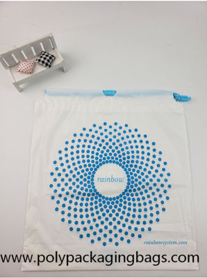 CPE क्लॉथ ड्रॉस्ट्रिंग प्लास्टिक बैग्स डिजिटल डेली न्युरिटीज पैकेजिंग मॉइस्चर प्रूफ