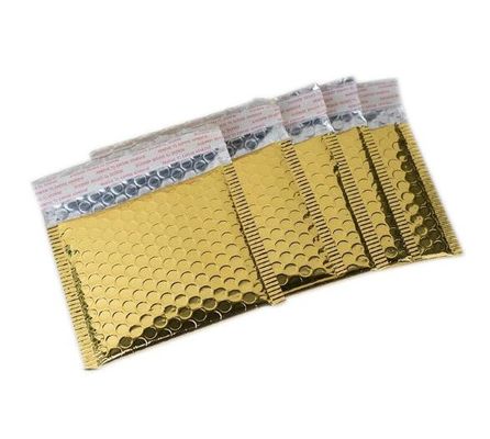 गर्म पिघल चिपकने वाला पीईटी एल्युमिनाइज्ड फिल्म डबल बबल बैग