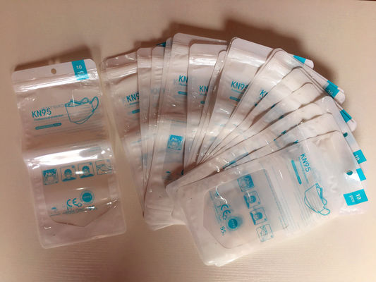 डिस्पोजेबल ग्रेव्योर प्रिंटिंग सीपीपी प्लास्टिक जिपर पाउच जिपलॉक मास्क पैकेजिंग बैग